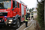 Feuerwehr Groß Kölzig - Brand Groß Kölzig Wiesenweg