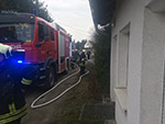 Feuerwehr Groß Kölzig - Brand Groß Kölzig Wiesenweg
