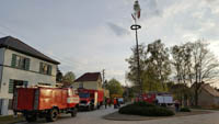 Feuerwehr Groß Kölzig - Maibaum 2016