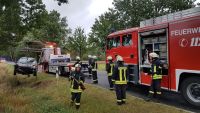 Feuerwehr Groß Kölzig - Wildunfall Klein Kölzig