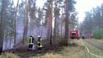 Feuerwehr Groß Kölzig - Waldbrand B115