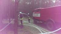 Feuerwehr Groß Kölzig - Waldbrand Mattendorf