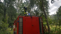 Feuerwehr Groß Kölzig - Baum Mischanlage Groß Kölzig