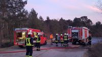 Feuerwehr Groß Kölzig - Waldbrand Jethe